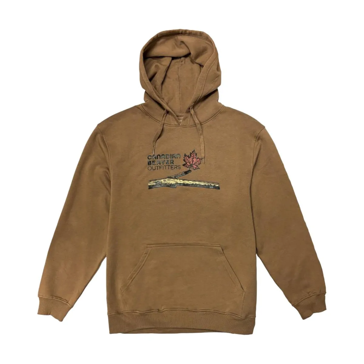 Canadian Beaver Outfitters Shirts|Swimwear<Men's Leaf Hoodie Caramel