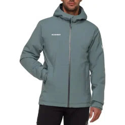 Mammut Insulated Jackets|Windbreaker Jackets<Men's Linard HS Thermo Hooded Jacket Strata