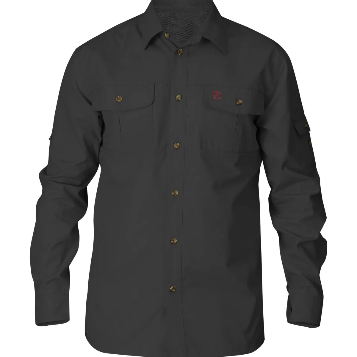 Fjällräven Shirts|Swimwear<Men's Long Sleeve Singi Trekking Shirt Dark Grey