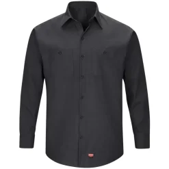 Red Kap Safety Shoes|Work Outerwear<Men's Long Sleeve Work Shirt With Mimix™