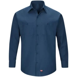 Red Kap Safety Shoes|Work Outerwear<Men's Long Sleeve Work Shirt With Mimix™