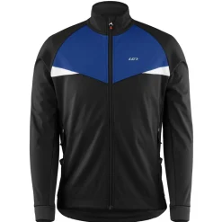 Louis Garneau Insulated Jackets|Windbreaker Jackets<Men's Loppet Jacket Black/Royal