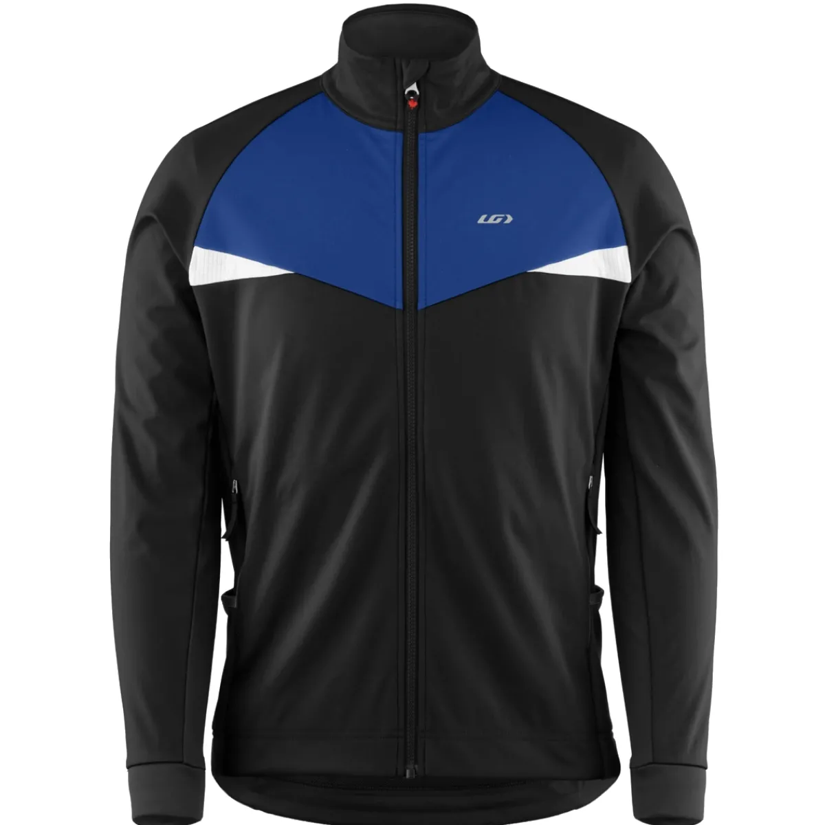 Louis Garneau Insulated Jackets|Windbreaker Jackets<Men's Loppet Jacket Black/Royal
