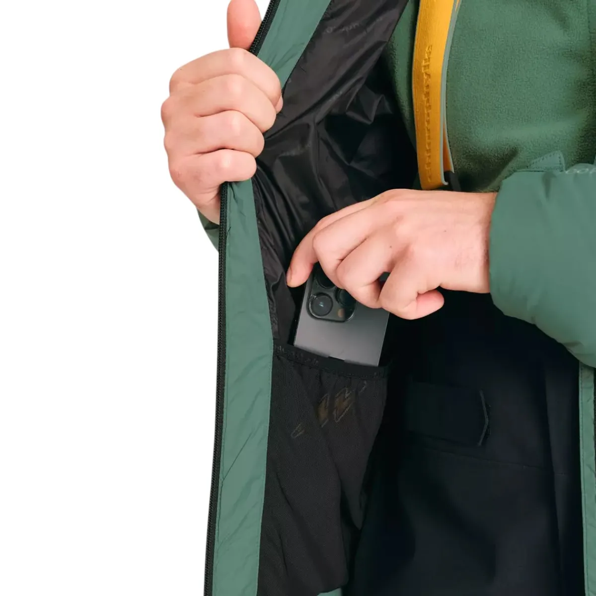 Chlorophylle Insulated Jackets|Windbreaker Jackets<Men's Malmo Down Insulated Jacket Varech Pure Black