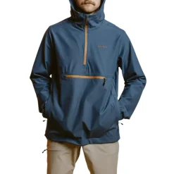 Connec Outdoors Waders And Wading Boots|Fishing Shirts And T-Shirts<Men's Manik II Anorak Steel Blue