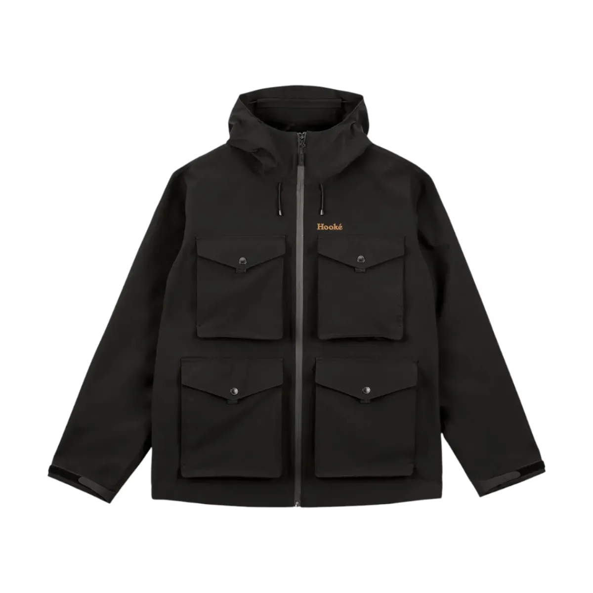 Hooké Waders And Wading Boots|Fishing Shirts And T-Shirts<Men's Matapedia Hardshell Jacket Black