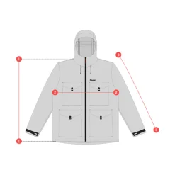 Hooké Waders And Wading Boots|Fishing Shirts And T-Shirts<Men's Matapedia Hardshell Jacket Black