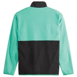 Picture Organic Clothing Shirts|Swimwear<Men's Mathew 1/4 Fleece Sweater Black / Green