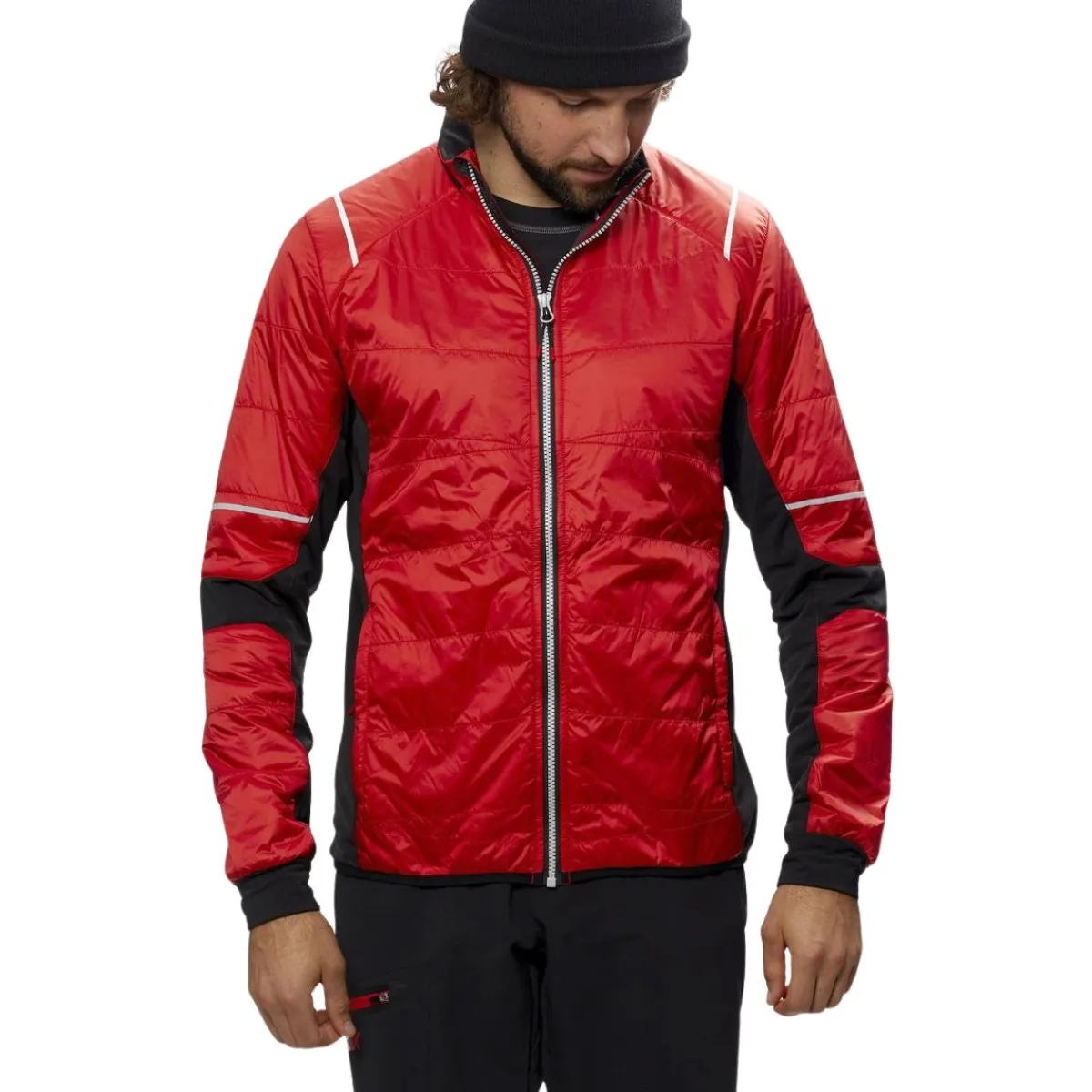 Swix Insulated Jackets|Windbreaker Jackets<Men's Mayen Quilted Jacket Fire red