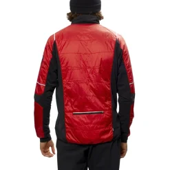 Swix Insulated Jackets|Windbreaker Jackets<Men's Mayen Quilted Jacket Fire red
