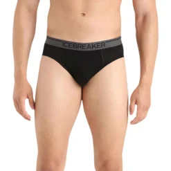 Icebreaker Boxers And Panties|Socks<Men's Merino Anatomica Briefs Black
