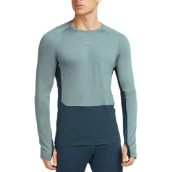 Icebreaker Boxers And Panties|Socks<Men's Merino Blend 125 Zoneknit Crewe Abyss / Blue Ash