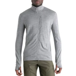 Icebreaker Shirts|Swimwear<Men's Merino 260 Quantum Long Sleeve Zip Jacket Metro Heather