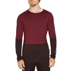 Icebreaker Boxers And Panties|Socks<Men's Merino 200 Sonebula Long Sleeve Thermal Top Bittersweet