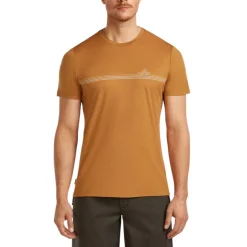 Icebreaker Shirts|Swimwear<Men's Merino 150 Tech Lite Short Sleeve Tee Range Stripes Trail
