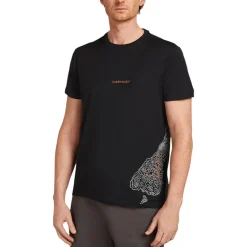 Icebreaker Shirts|Swimwear<Men's Merino 150 Tech Lite 30th Anniversary T-Shirt Black