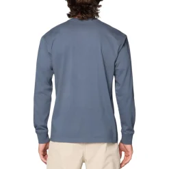 Mountain Hardwear Shirts|Swimwear<Men's MHW™ Logo Pocket Relaxed Long Sleeve Moon Blue