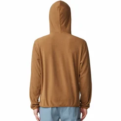 Mountain Hardwear Shirts|Swimwear<Men's Microchill Hoodie Gold Brown