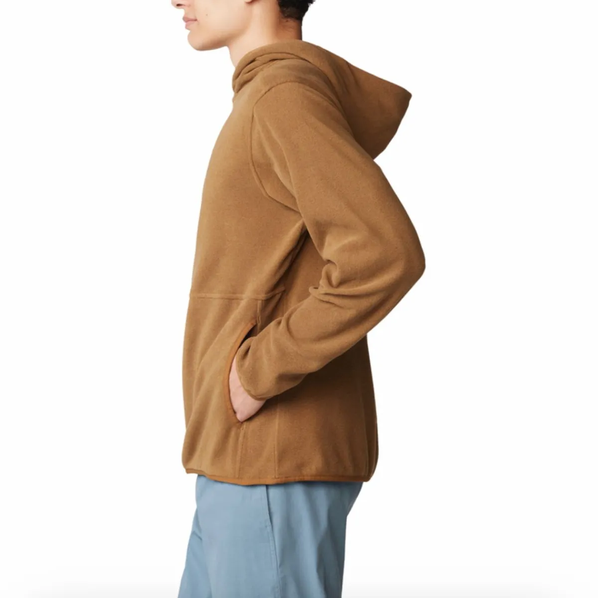Mountain Hardwear Shirts|Swimwear<Men's Microchill Hoodie Gold Brown