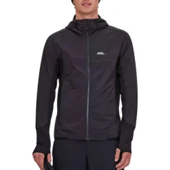 Chlorophylle Insulated Jackets|Windbreaker Jackets<Men's Montserrat 2.0 Insulated Hooded Jacket Pure Black