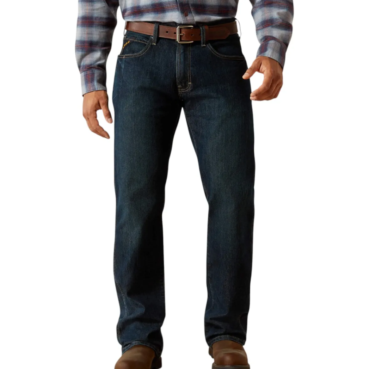 Ariat Safety Shoes|Work Outerwear<Men's M5 Straight DuraStretch Edge Stackable Straight Leg Jean Blackstone