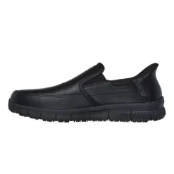 Skechers Safety Shoes|Work Outerwear<Men's Nampa - Broxtin Slip-ins Work Shoes Black