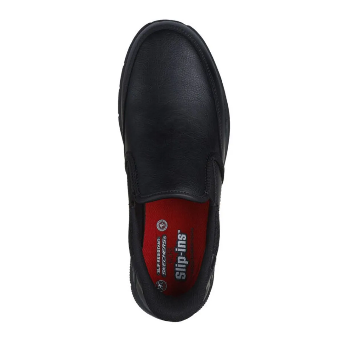 Skechers Safety Shoes|Work Outerwear<Men's Nampa - Broxtin Slip-ins Work Shoes Black