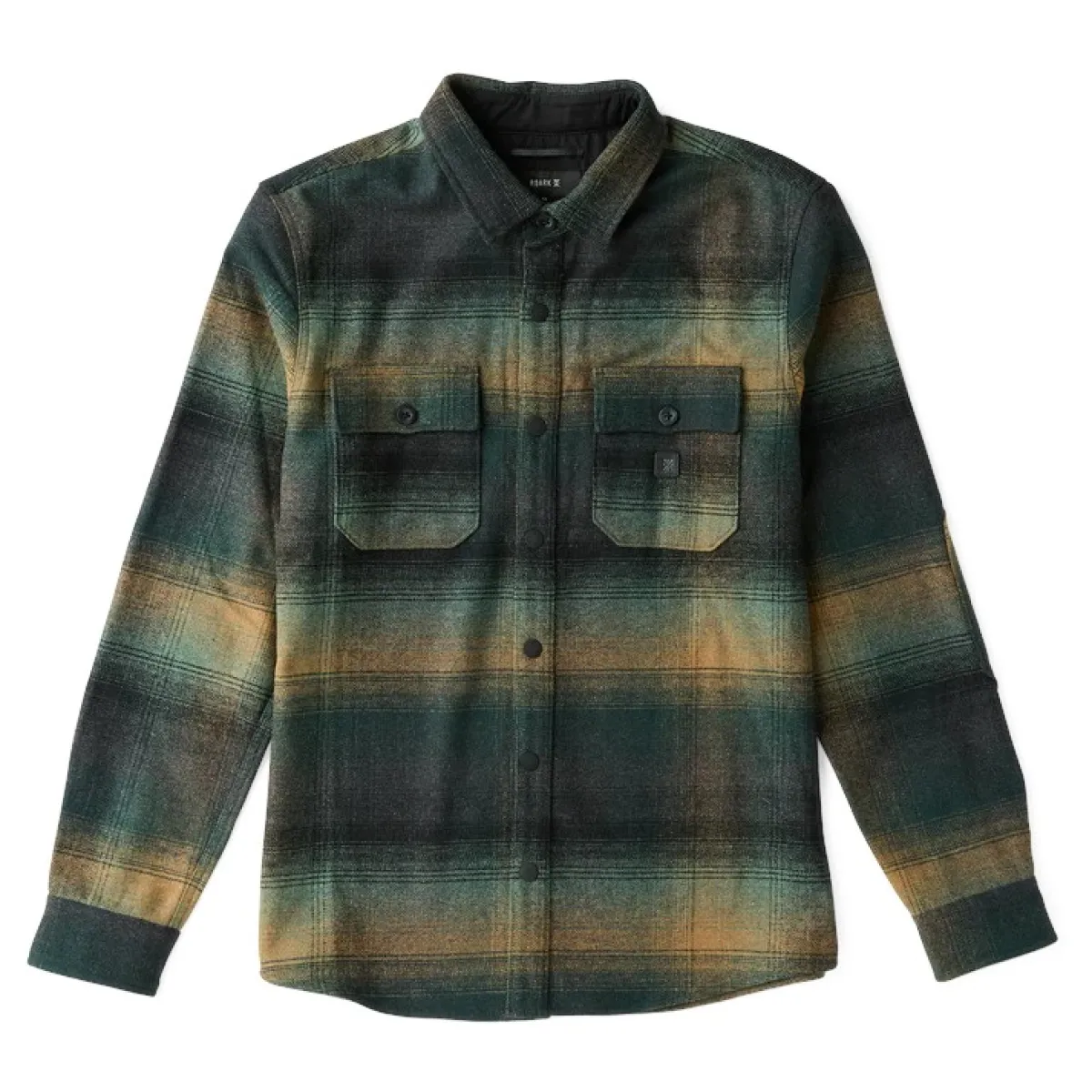 Roark Shirts|Swimwear<Men's Nordsman Long Sleeve Flannel Shirt Forest