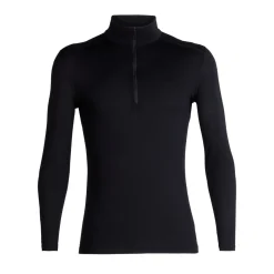 Icebreaker Boxers And Panties|Socks<Men's 200 Oasis Half Zip Thermal Shirt Black