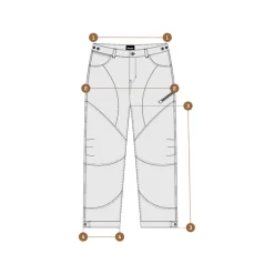 Hooké Waders And Wading Boots|Fishing Shirts And T-Shirts<Men's Offroad Pants Dark Brown