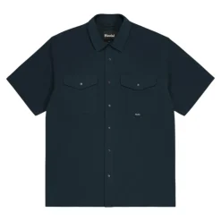 Hooké Waders And Wading Boots|Fishing Shirts And T-Shirts<Men's Okanagan Short Sleeve Shirt Navy