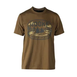 Hooké Waders And Wading Boots|Fishing Shirts And T-Shirts<Men's Outside By The River T-Shirt Coyote