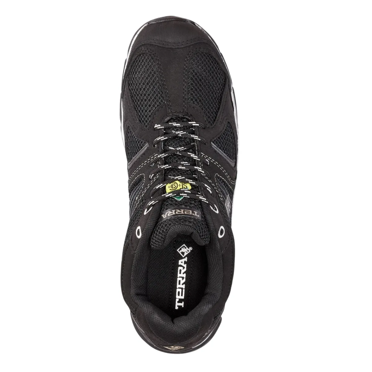 Terra Safety Shoes|Work Outerwear<Men's Pacer 2.0 Athletic Safety Work Shoes Black and Grey