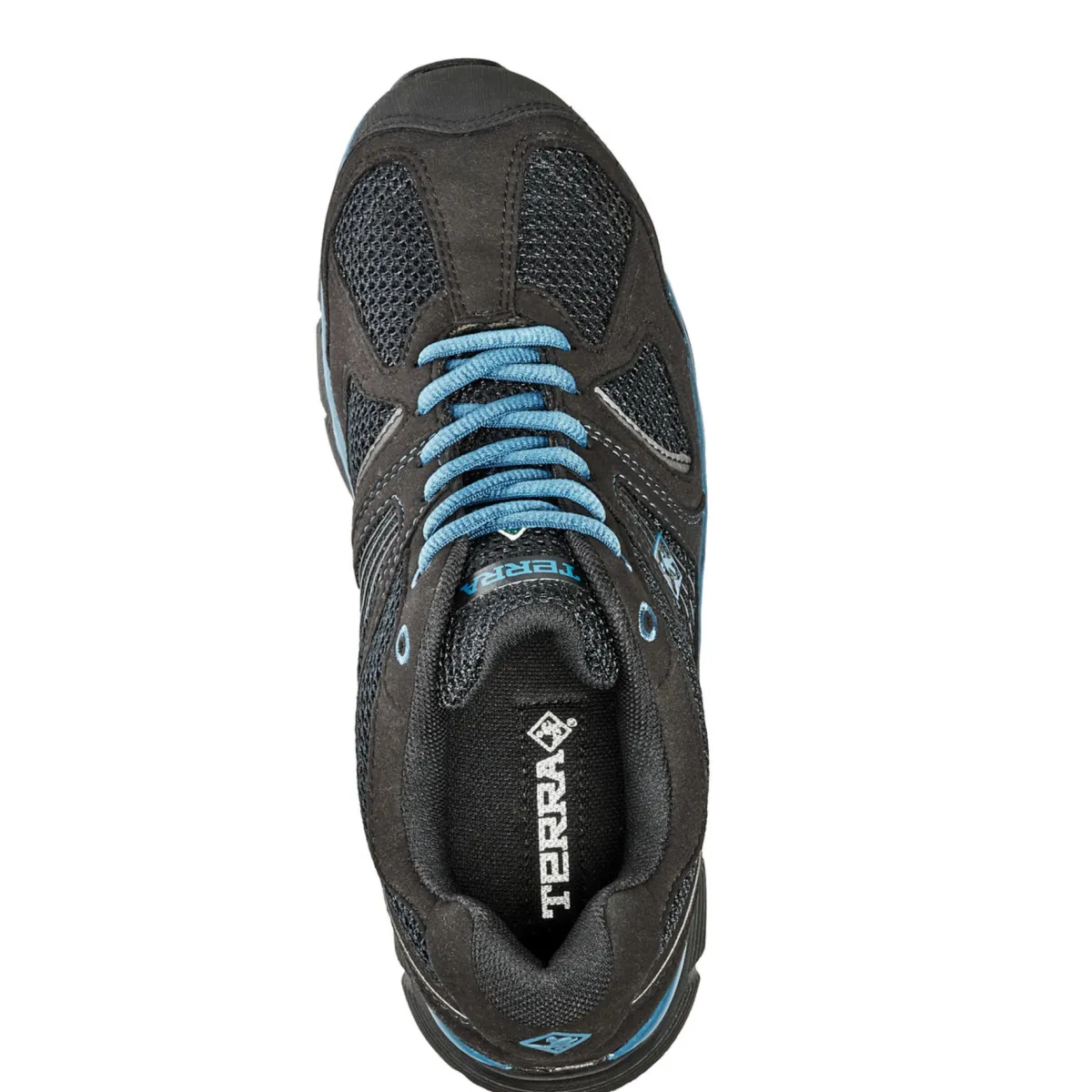 Terra Safety Shoes|Work Outerwear<Men's Pacer 2.0 Athletic Safety Work Shoes Black Blue