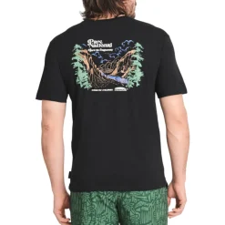 Chlorophylle Shirts|Swimwear<Men's Parc National T-Shirt Pure Black