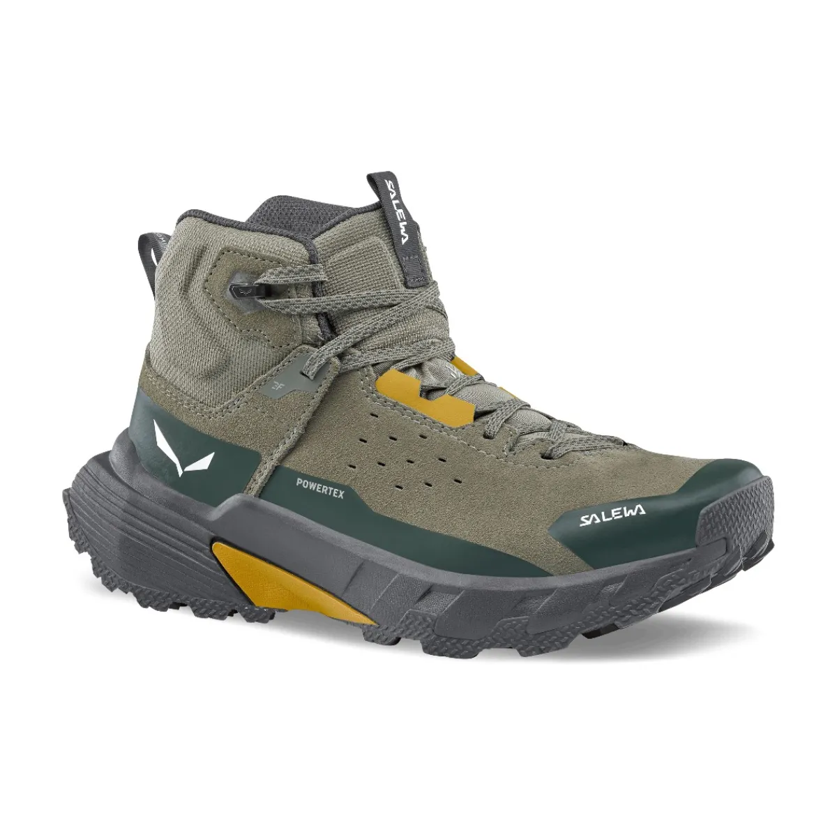 Salewa Casual Shoes|Sandals And Mules<Men's Pedroc 2 Leather Mid Powertex Boots Faded Green / Dark Olive