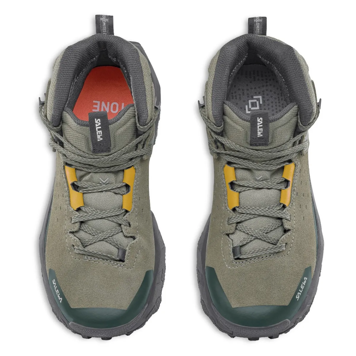 Salewa Casual Shoes|Sandals And Mules<Men's Pedroc 2 Leather Mid Powertex Boots Faded Green / Dark Olive