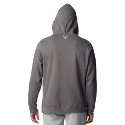 Columbia Waders And Wading Boots|Fishing Shirts And T-Shirts<Men's PFG Elements Hoodie City Grey Gradient