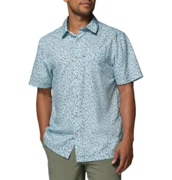 Columbia Shirts|Swimwear<Men’s PFG Super Slack Tide Camp Shirt MARINE LTG