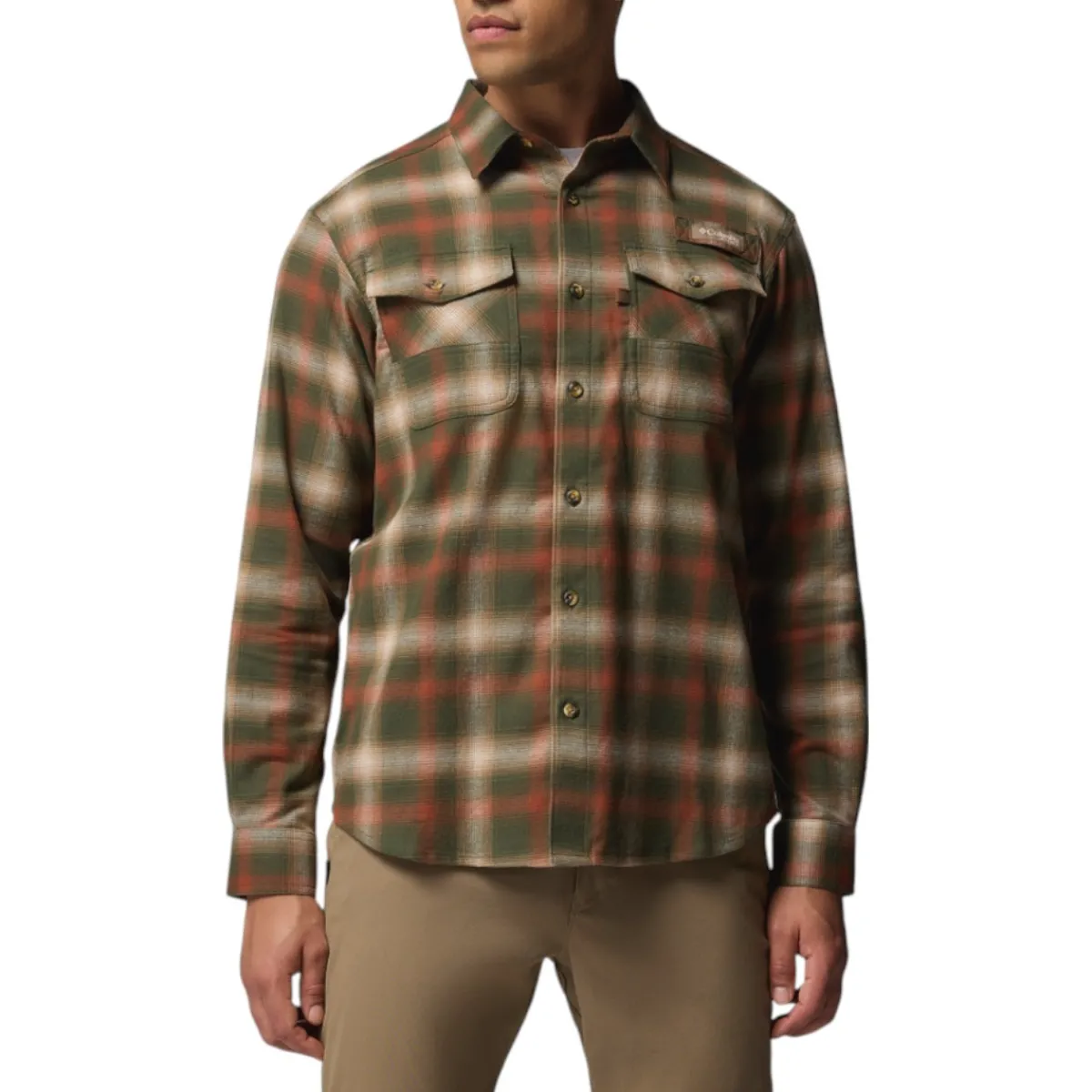 Columbia Shirts|Swimwear<Men's PHG Roughtail Stretch Long Sleeve Flannel