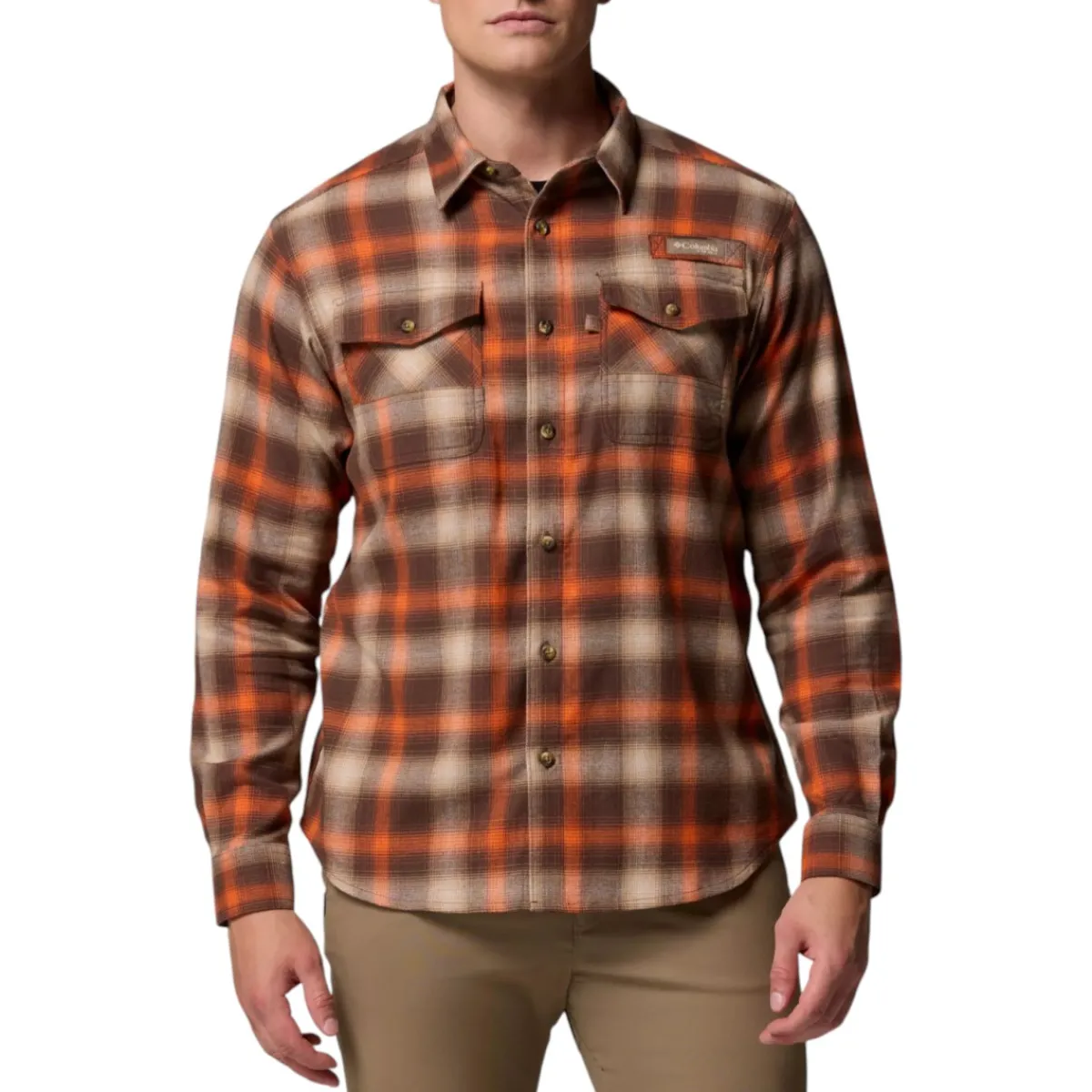 Columbia Shirts|Swimwear<Men's PHG Roughtail Stretch Long Sleeve Flannel