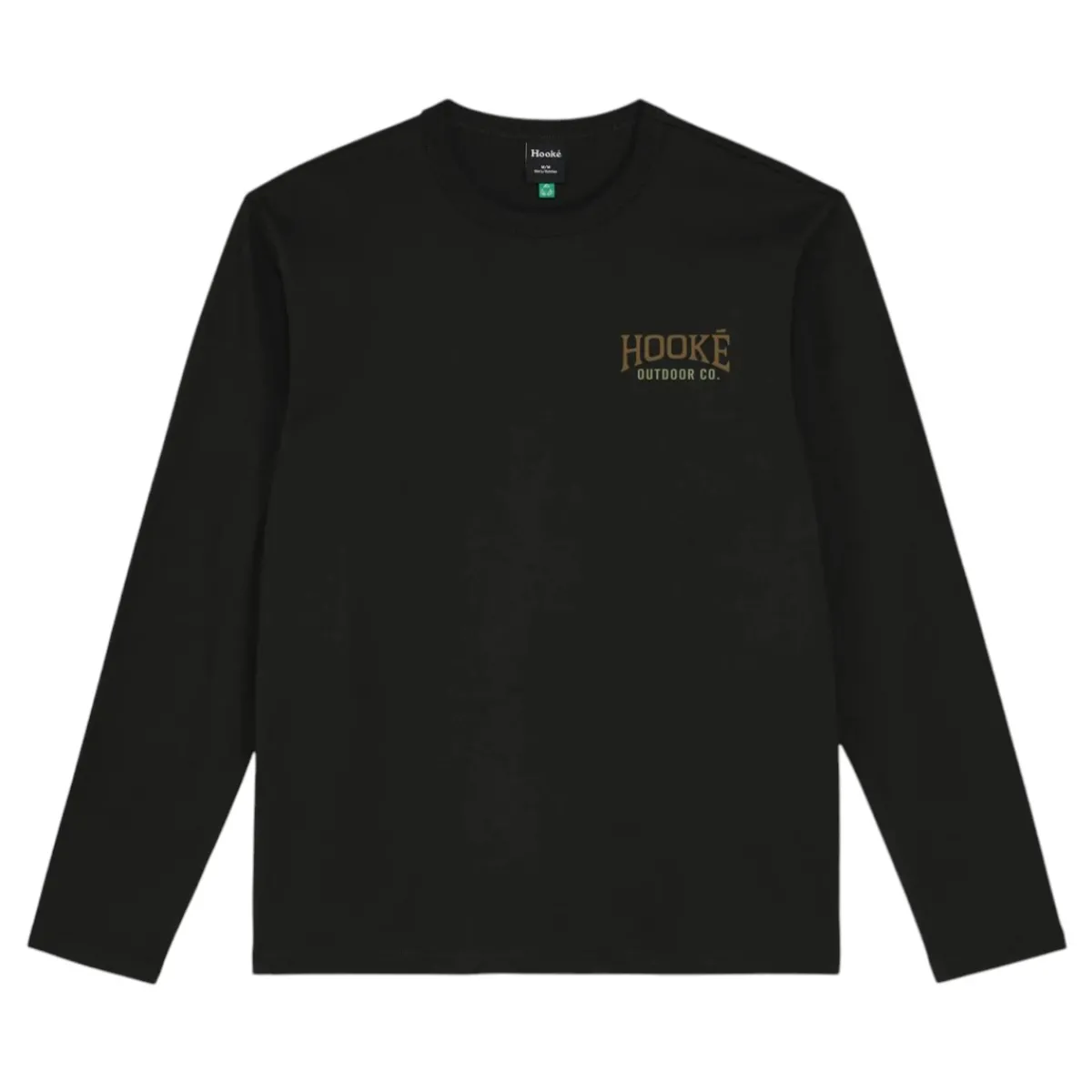 Hooké Waders And Wading Boots|Fishing Shirts And T-Shirts<Men's Pine Trees Long Sleeve Tee Black