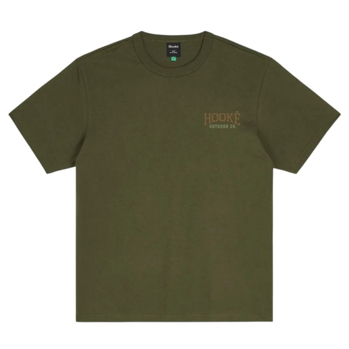 Hooké Waders And Wading Boots|Fishing Shirts And T-Shirts<Men's Pine Trees T-Shirt Dark Olive