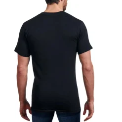 Stanfield's Safety Shoes|Work Outerwear<Men's Premium Crew Neck T-Shirt - Pack of 2 Black
