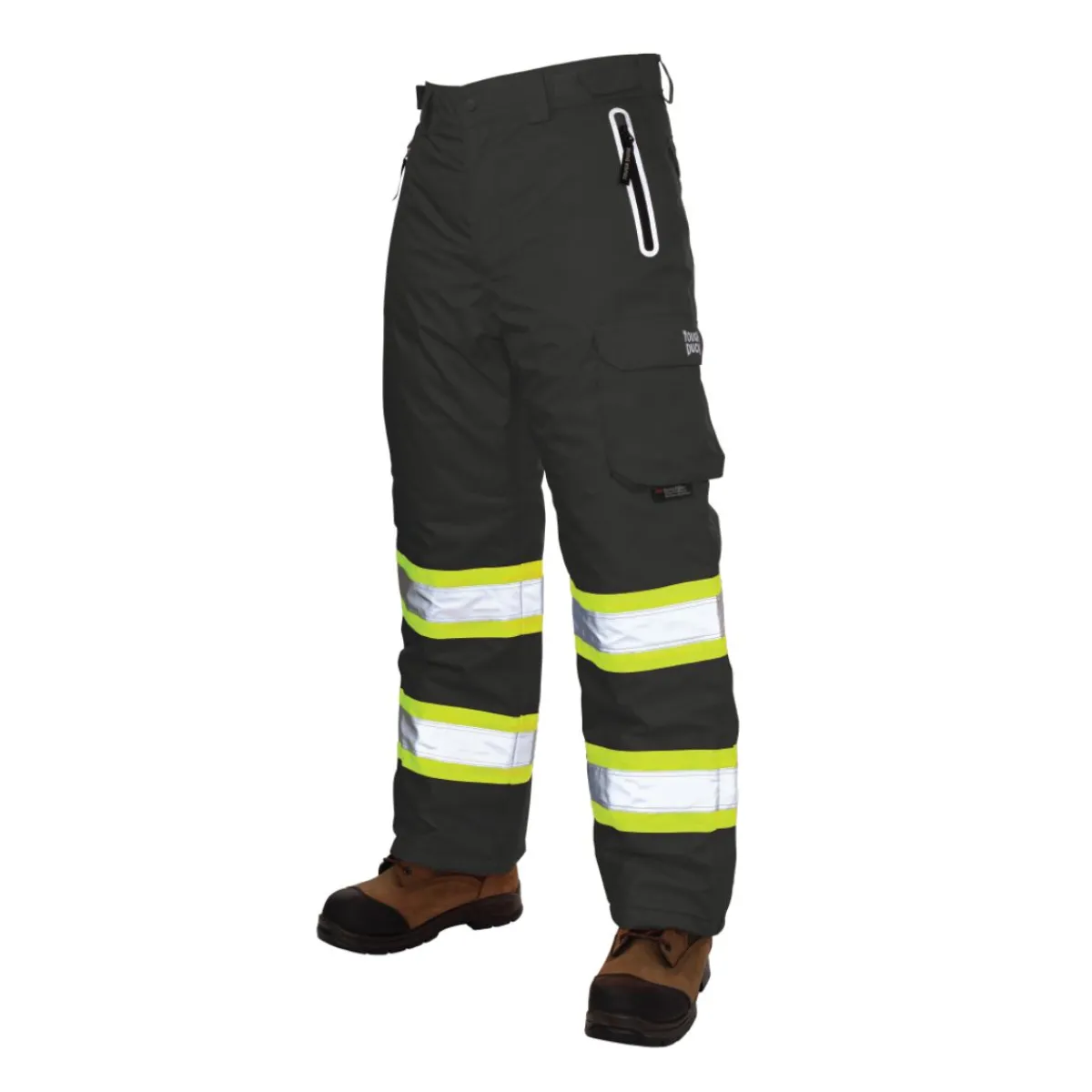 Tough Duck Safety Shoes|Work Outerwear<Men's Pull-On Ripstop Technical Snow Pants