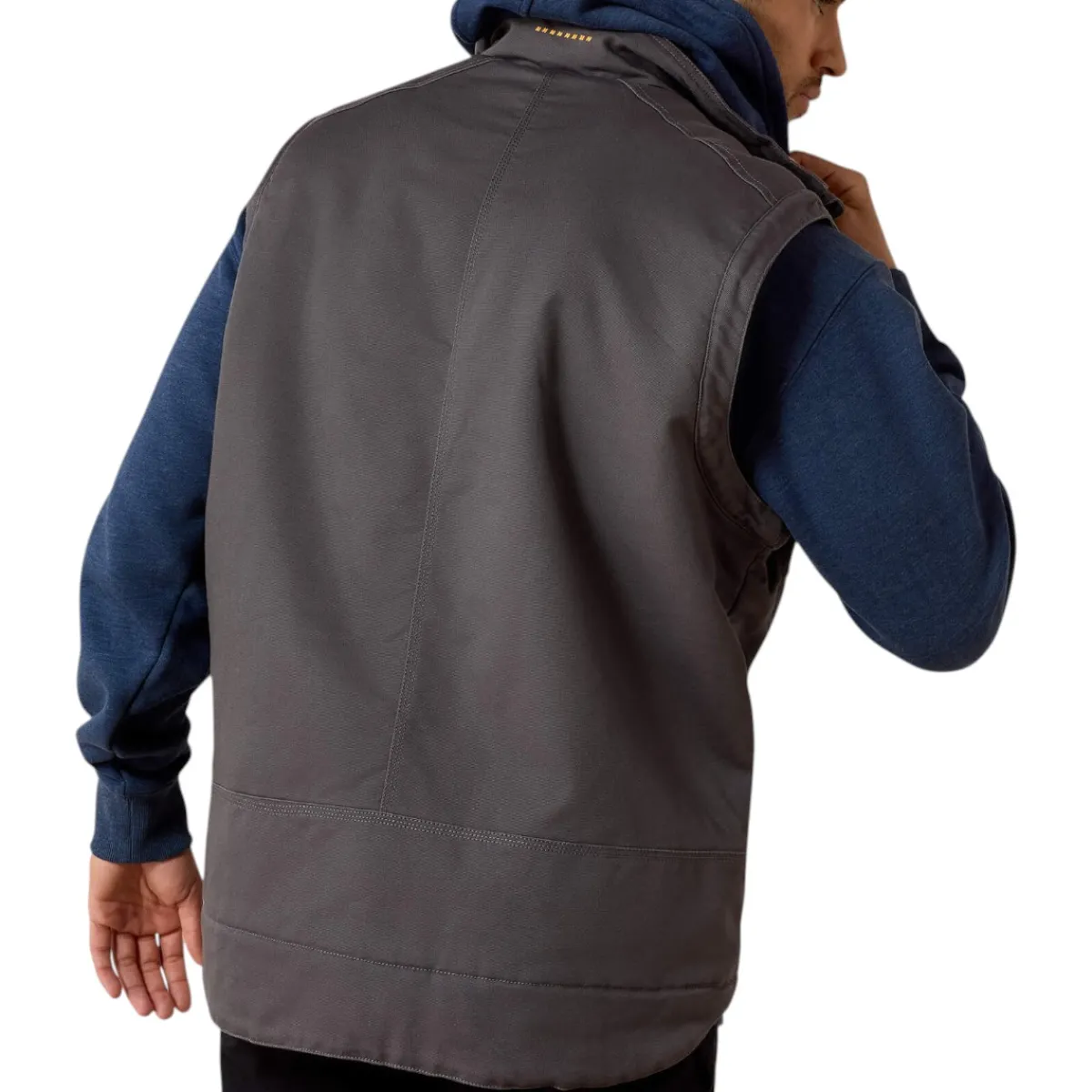 Ariat Safety Shoes|Work Outerwear<Men's Rebar DuraCanvas Vest Grey