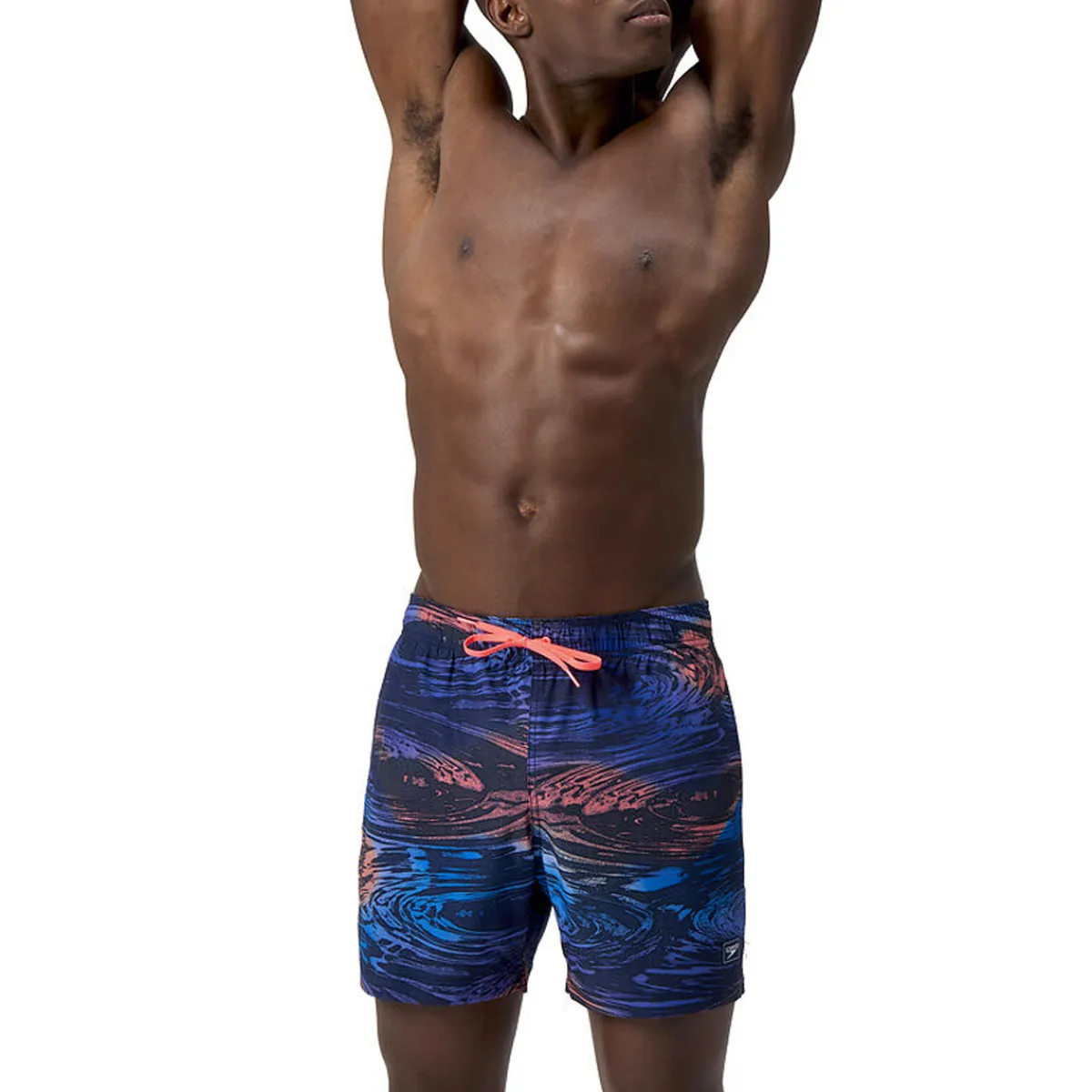 Speedo Shirts|Swimwear<Men's Redondo Edge Volley 16 Indigo Blue