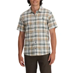 Royal Robbins Shirts|Swimwear<Men's Redwood Plaid Short Sleeve Shirt