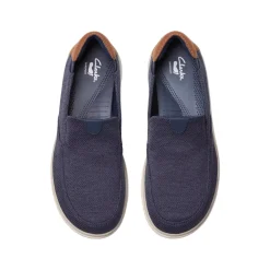 Clarks Casual Shoes|Sandals And Mules<Men's RelaxLite Step Shoes Navy combination