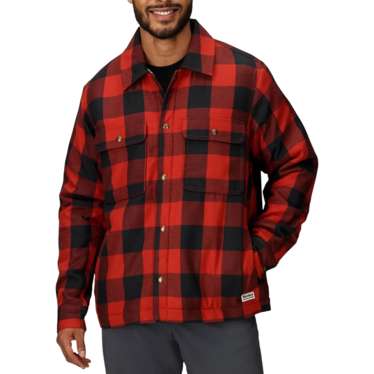 Marmot Shirts|Swimwear<Men’s Ridgefield Flannel Shirt Jacket